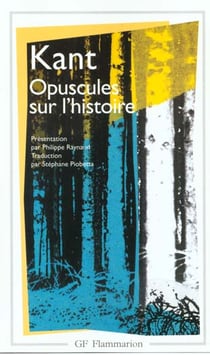 Opuscules sur l'histoire