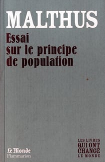 Essai sur le principe de population