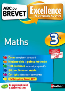 Abc Du Brevet Excellence Maths 3Eme