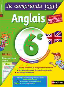 Je comprends tout! Anglais 6ème