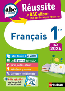 ABC du bac réussite : français - 1re (édition 2023)