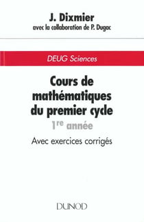 Cours de maths 1er cycle 1ere annee