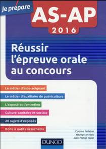 Je prépare - as - ap - réussir l'épreuve orale aux concours (édition 2016)