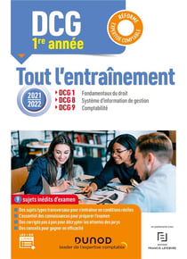 DCG 1-8-9 - tout l'entraînement (édition 2021/2022)
