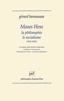 Moses Hess philosophie socialisme