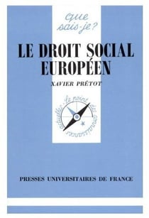 Le droit social européen