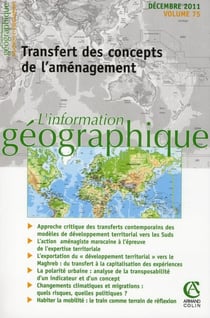 L'information géographique - Vol. 75 (4/2011)