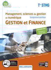 Réseaux STMG : management, sciences de gestion et numérique gestion et finance enseignement spécifique - terminale STMG - pochette élève