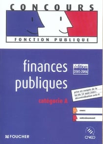 Finances publiques (edition 2005/2006)