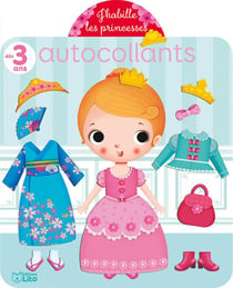 J'habille les princesses - autocollants