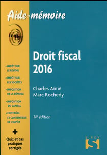 DROIT FISCAL 2016