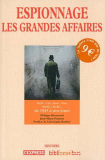 Espionnage les grandes affaires