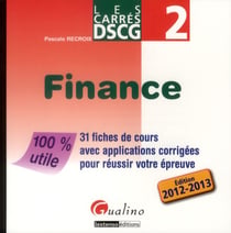 Les carrés DCSG t.2 - finance - 2012-2013