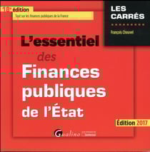 L'essentiel des finances publiques de l'Etat (édition 2017)