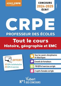 Histoire, géographie et EMC : CRPE 2024-2025 tout-en-un - concours professeur des écoles