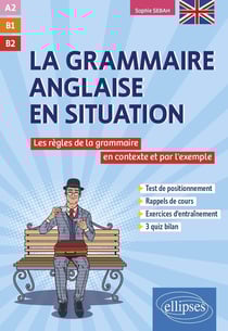 Grammaire anglaise en situation : les règles de la grammaire anglaise en contexte et par l'exemple