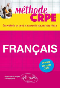 Méthode CRPE - français (édition 2023)
