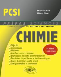 Chimie : PCSI