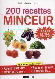 200 recettes minceur - le plaisir sans les calories !