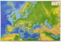Europe 66 x 66cm