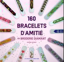 160 bracelets d'amitié en broderie diamant
