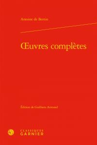 Oeuvres complètes
