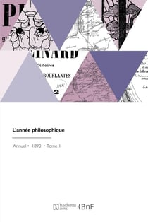 L'année philosophique
