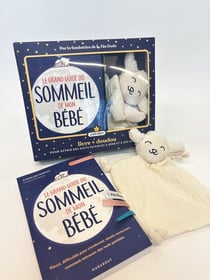 Coffret livre + doudou pour offrir des nuits paisibles à bébé et à ses parents