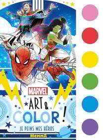 Marvel - art & color ! je peins mes heros