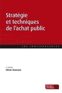 Stratégie et techniques de l'achat public (2e édition)