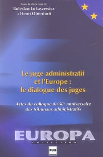 Juge administratif et l'europe