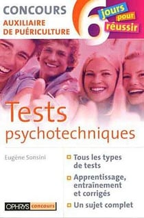 Tests psychotechniques : Concours auxiliaire de puériculture