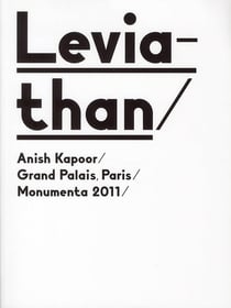 Leviathan / Anish Kapoor - livret d'artiste