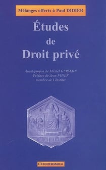 Études de droit privé