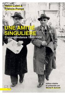 Une amitié singulière : Correspondance 1944-1956