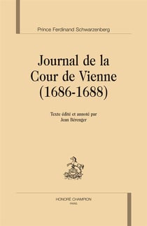 Journal de la cour de vienne (1686-1688)