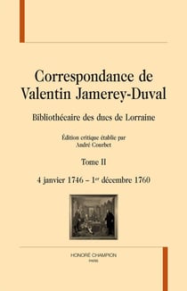 Correspondance t.2 - 1746 - 1760