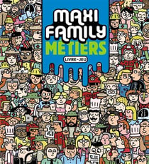Maxi family métiers livre-jeu