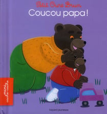 Petit ours brun mini cache-cache - coucou papa !