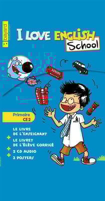 I love english school - anglais - ce2 - activity book