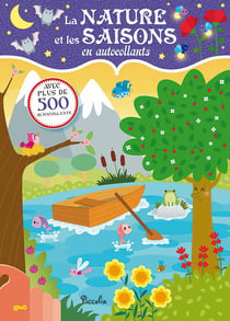 500 autocollants - la nature et les saisons