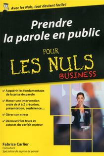 Prendre la parole en public pour les nuls business