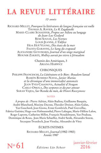 LA REVUE LITTERAIRE n.61