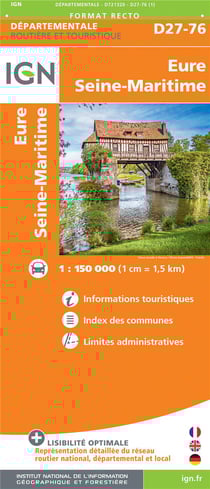 D721320 - Eure, Seine-Maritime (édition 2018)