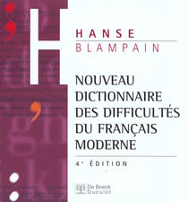 Nouv. dict. difficultes francais moderne