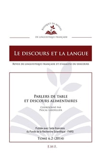 Parler de table et discours alimentaires