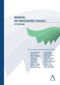 Manuel de procédure fiscale volume 1 et 2 (4e édition)