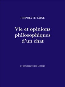 Vie et opinions philosophiques d'un chat
