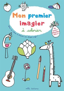 Mon premier imagier à colorier - avec un intrus à trouver sur chaque page !