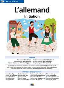 L'allemand : initiation